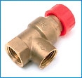 Varoventtiili messinkiä 1/2" SK - 4,0 bar 3941408 - Varoventtiilit - 3941408 - 1