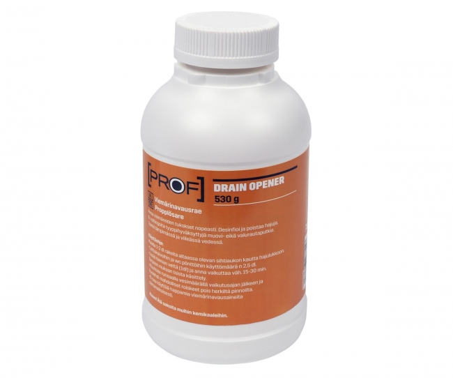 Viemärinavausaine Prof rae 530 g - Viemäröinti tarvikkeet - 6438313288558 - 1