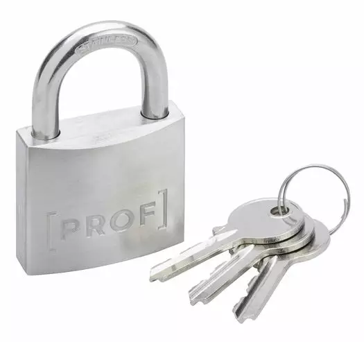 Riippulukko PROF 50mm rst A2 - Riippulukot - 6438313587958 - 1