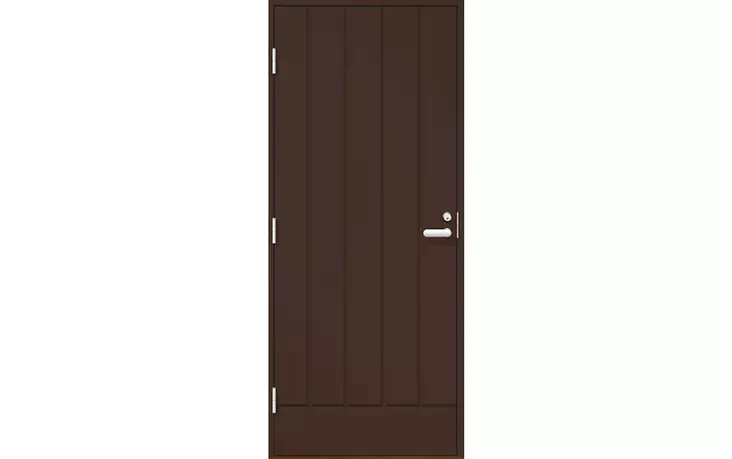 Ulko-ovi Cello UO 9x21 vasen ruskea - Ulko-ovet - 6438313019558 - 1