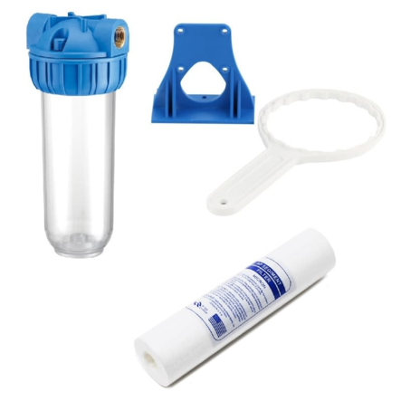 Adwasys WPA-110 veden esisuodatinkotelo - Vedensuodattimet ja kaasunsuodattimet - 6438014303369 - 1