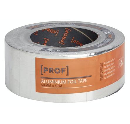 Alumiiniteippi PROF 50mmx50m - Teipit ja tiivisteet - 6405422534159 - 3