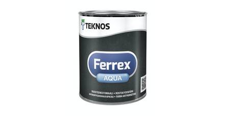 Ferrex Aqua Ruosteenestomaali 1l - Kattomaalit - 6414621112389 - 1