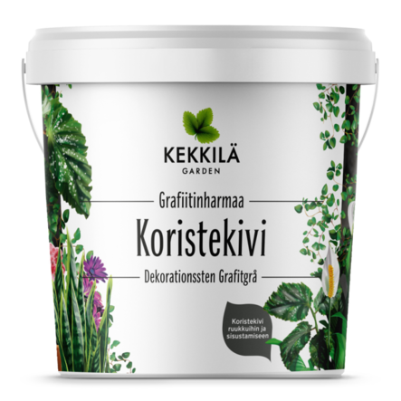 Kekkilä Koristekivi Grafiitinharmaa 1 L - Koristekivet - 6433000101219 - 1