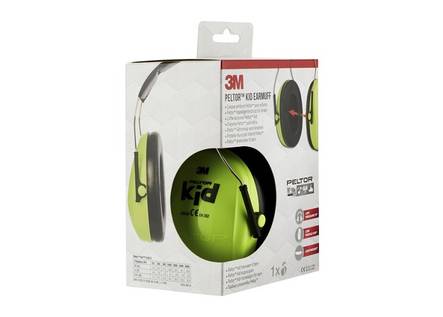 Kuulonsuojain 3M Peltor Kid neon vihreä - Kuulosuojaimet - 5902658102899 - 2