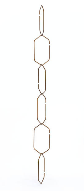 Metallisäleikkö Hexa 108 cm roikkuva - Kasvien kiinnitys ja tuenta - 7312600052239 - 1