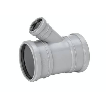 Muhvihaara 110x50x45 harmaa - Viemäriputken osat - 6414904238379 - 1