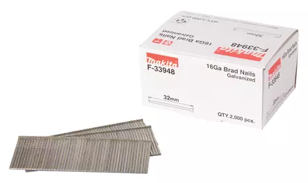 MAKITA Dyckert naula 1,6 x 32 mm, 16Ga - Viimeistelynaulat - 088381543859 - 1