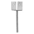 PILARIKENKÄ HOT 100X90X90X4 D16X250 - Pilarikengät - 6417926698909 - 1