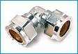 Puserrusliitin kulma kromattu 12 mm 1551289 EM - Puserrusliittimet - 1551289 - 1