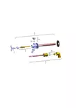 Lautanen Oras täydellinen DN15 varaosa - Hanojen varaosat - 6414150050909 - 3