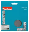 Makita Hiomaverkko 125 mm K240, 10 kpl - Hiomapyöröt epäkeskohiomakoneille - 197050354389 - 3