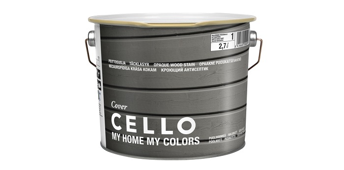 Cello Cover Peittosuoja 2,7l PM1 sävytet - Peittävät puunsuojat - 6414620500019 - 1