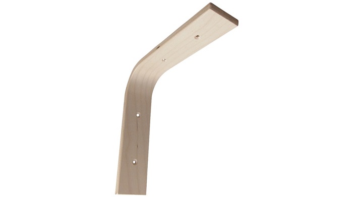 Hyllynkannatin Pisla 140x140mm koivu - Hyllynkannattimet - 6414671021679 - 2