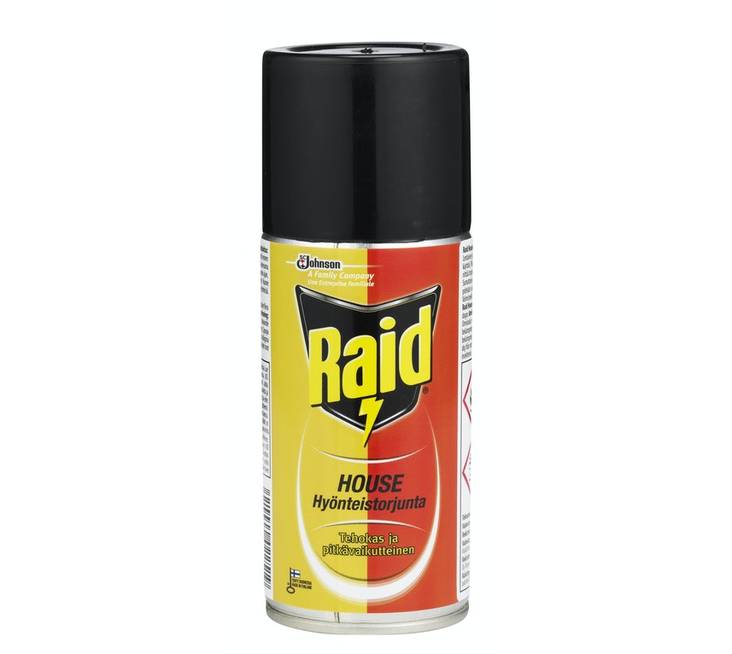Hyönteisaerosoli Raid House 150ml - Hyönteisten Torjunta-aineet - 6414400022519 - 1