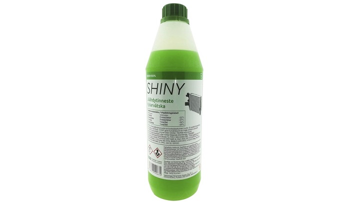 Jäähdytinneste Shiny vihreä 1L - Jäähdytysnesteet - 6438313592839 - 1