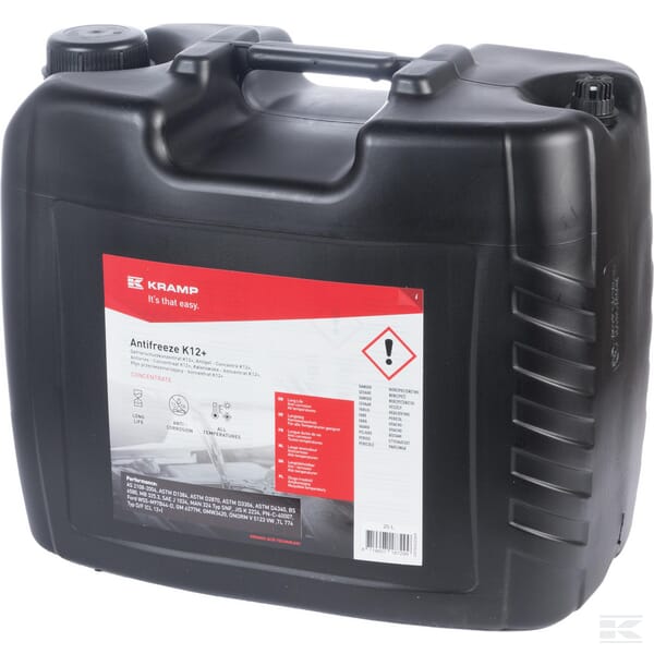 Jäähdytysneste K12+ tiiviste 20 litraa - Jäähdytysnesteet - 8719607187299 - 1