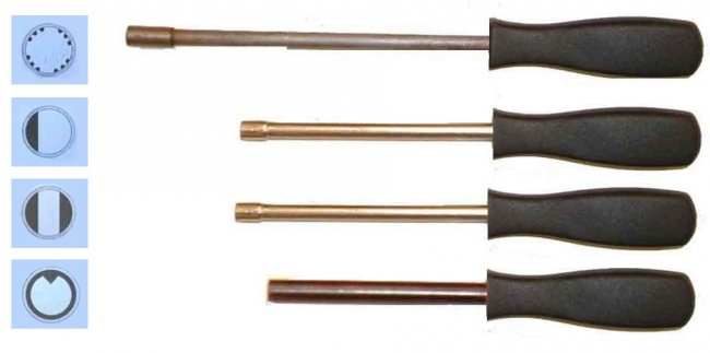 Kaasuttimen säätötyökalusarja 6-osainen - Metsurin työkalut ja turvavarusteet - 6418265008299 - 1