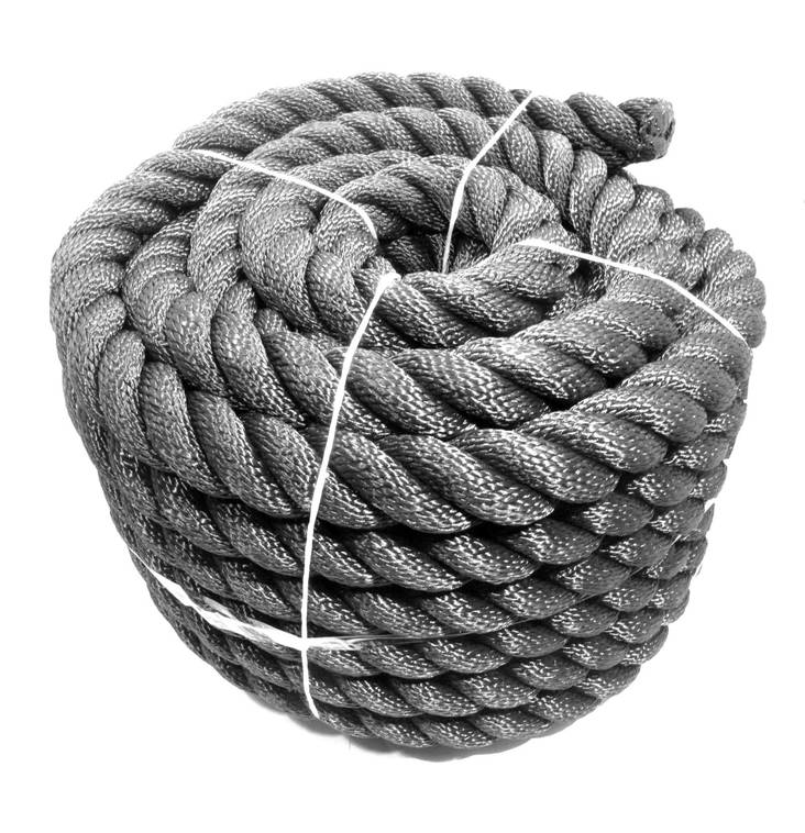 Kaideköysi 36 mm x 6 m musta - Köydet - 6438168097619 - 1
