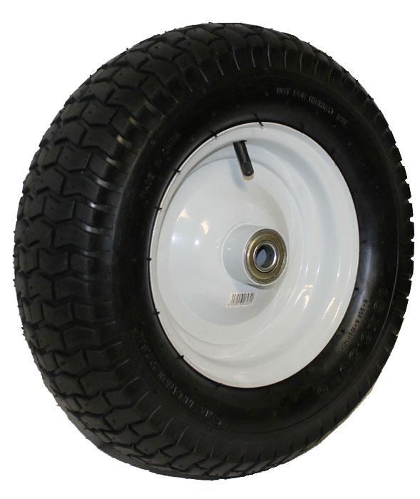 Kärrynpyörä 16" x 6,5-8, metallivanne - Ajoleikkurien renkaat - 6430013064609 - 1
