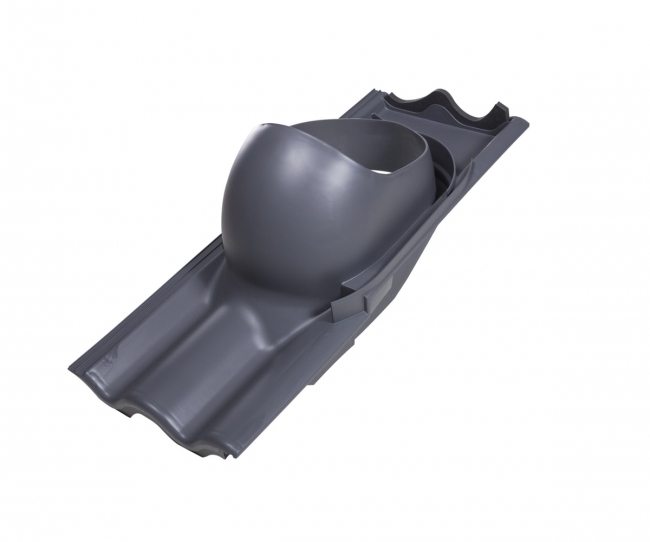 Kattoläpivienti VILPE XL-Universal harma - Huippuimurit ja tarvikkeet - 6410457401079 - 1