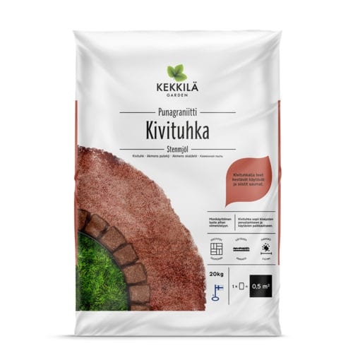 Kekkilä Kivituhka punagraniitti 20 kg - Kivituhkat ja hiekat - 6433000100939 - 1