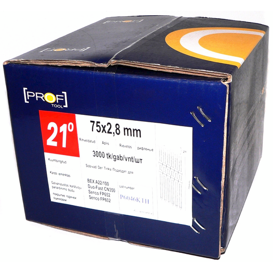 Konenaula PROF 21° 90x3,1 kirkas - Konenaulat - 6410404785269 - 1