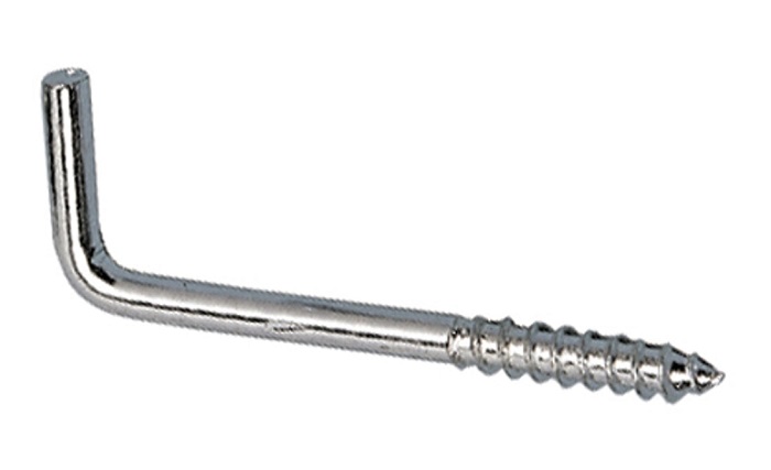 Kulmakoukku PROF 30mm sinkitty 6kpl - Varastokoukut ja telineet - 6410400418659 - 1