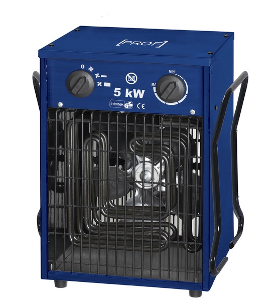 Lämpöpuhallin PROF 5,0KW 400V - Sähkölämmittimet ja lämpöpatterit - 6405422757299 - 1