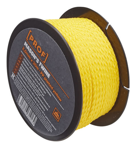 Linjanaru PROF 2mmx30m keltainen - Merkintä ja linjanarut - 6438313319139 - 1