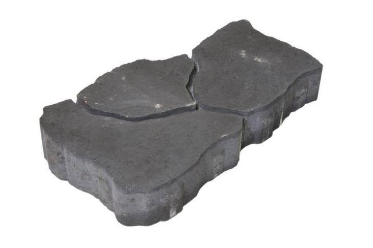 Loimuliuskekivi 80 Hiilenmusta LAVA - Pihakivet - 6419184716869 - 1
