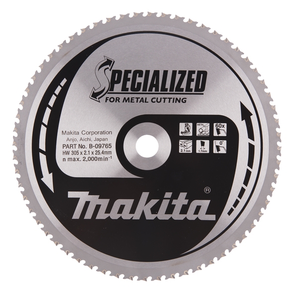 Makita Pyörösahanterä HM 305mm - Pyörösahanterät - 88381337809 - 1
