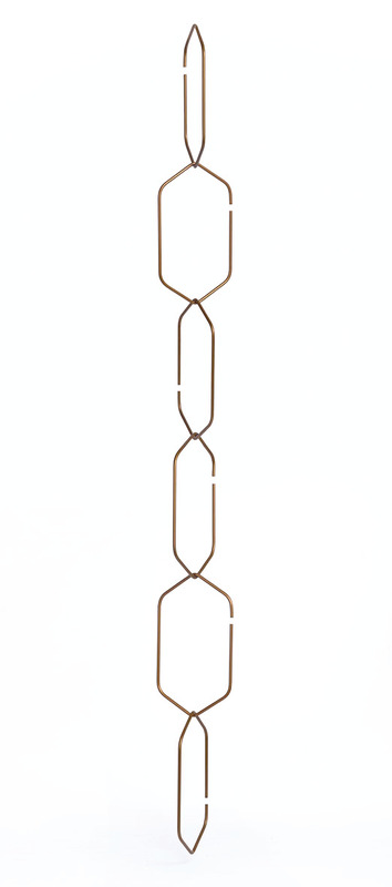 Metallisäleikkö Hexa 108 cm roikkuva - Kasvien kiinnitys ja tuenta - 7312600052239 - 1