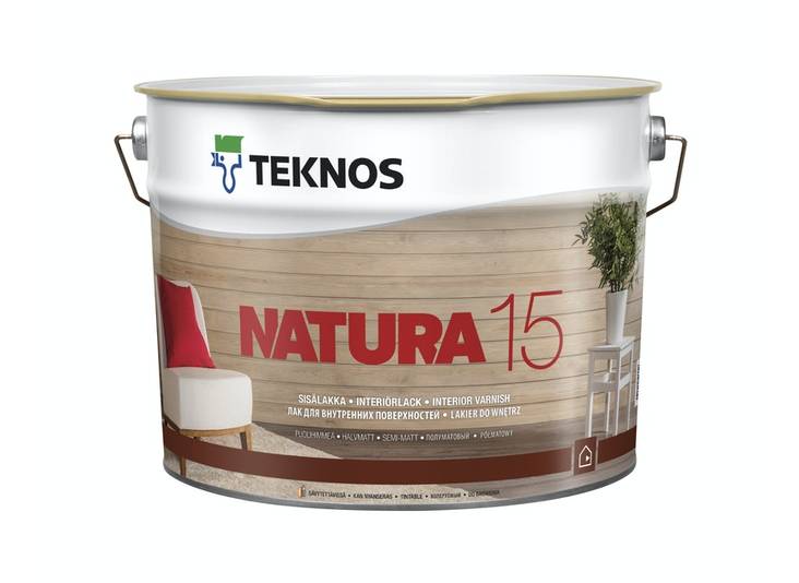 Natura 15 9l Sisälakka Puolihimmeä - Paneelilakat - 6414621059059 - 1