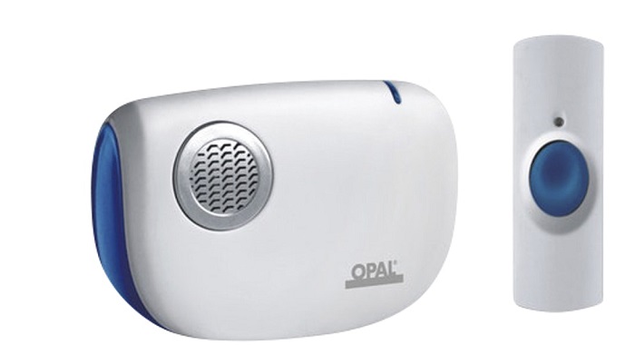 Ovikello OPAL langaton paristokäyttöinen - Ovikellot ja ovipuhelimet - 6413821970089 - 1