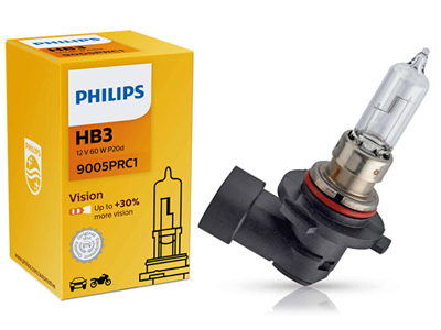 Philips Polttimo HB3 12V 65W P20d - Ajovalot ja polttimot - 8711500246899 - 1