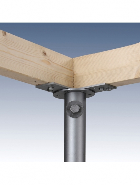 Ruuvipaalu Kulmakiinnike Vaakajuoksulle - Kierrepaalut - 6430035571079 - 1