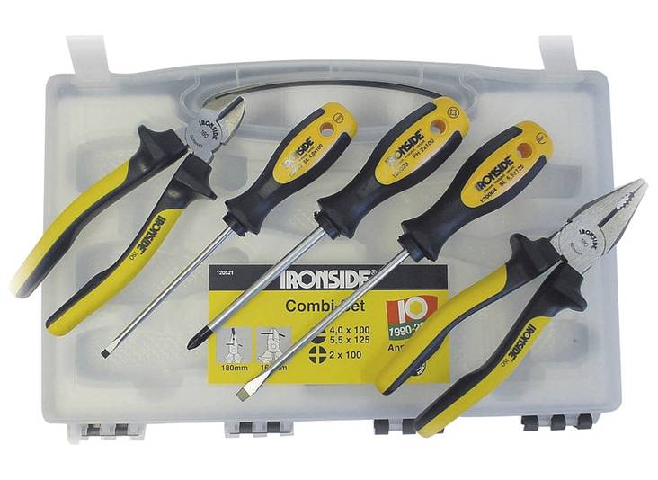 Ruuvitaltta + pihtisarja Ironside 5-os. - Erikoispihdit - 3394661205209 - 1