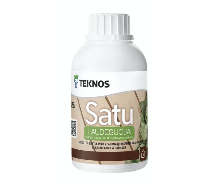 Satu Laudesuoja 0,25l - Saunasuojat ja pesuaineet - 6414620424209 - 1