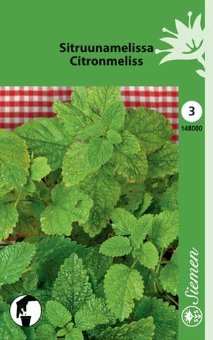 Sitruunamelissa 148000 - Puutarhasiemenet - 6415151480009 - 1