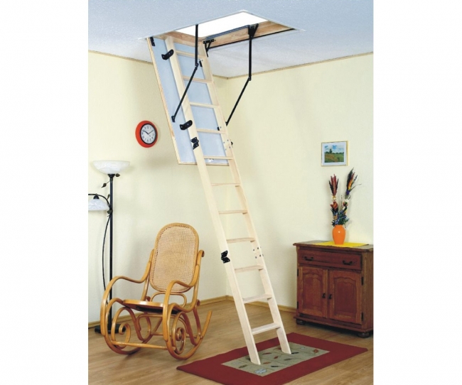 Ullakkoporras Oman Termo 120X70X280 - Sisäportaat - 5907572700619 - 1