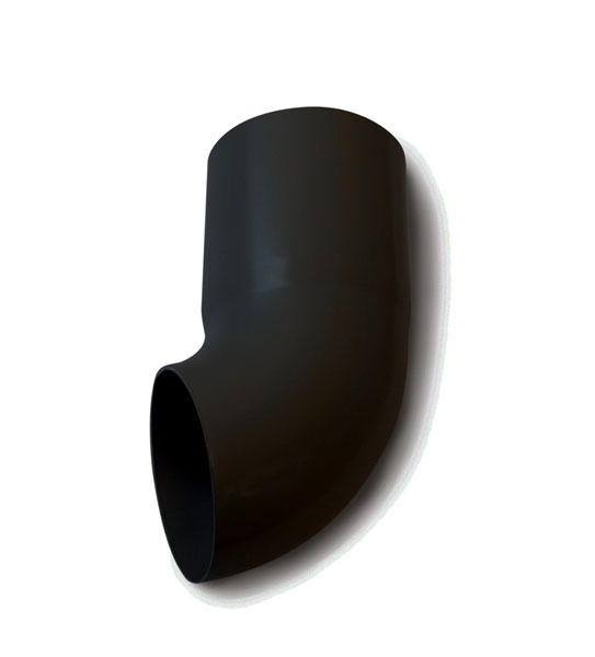 Ulosheittäjä Ø 75 mm Musta - Sadevesijärjestelmät - 5702752755409 - 1