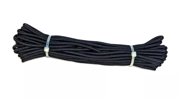 Kumiköysi Piippo 4 mm x 10 m musta - Köydet, rautalangat ja ketjut - 6408586501609 - 1