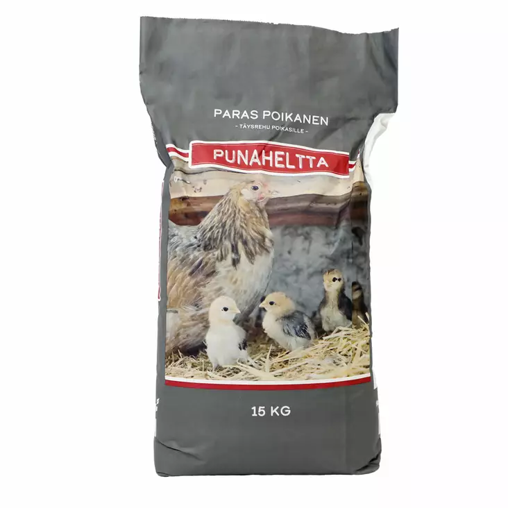 Punaheltta Paras POIKANEN 15 KG - Muut rehut - 6417679010249 - 1