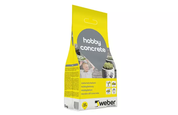 Askartelubetoni Hobby Concrete 5kg - Muurauslaastit - 6415910031749 - 1