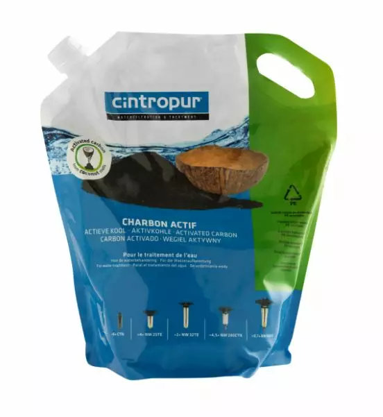 Cintropur Aktiivihiilipakkaus 1,25 kg - Vedensuodattimet ja kaasunsuodattimet - 5425024030799 - 2