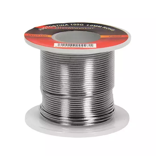 Juotostina 50g 1,0mm ROHS - Juotostyökalut ja juotostarvikkeet - 6420286892009 - 1