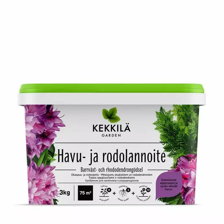 Kekkilä Havu- ja Rodolannoite 3 kg - Puutarhalannoitteet - 6433000621229 - 2