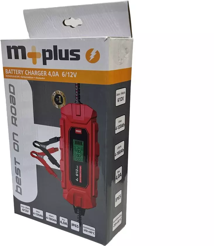 M+ akkulaturi älyversio - Laturit ja apukäynnistys - 6417196779629 - 1