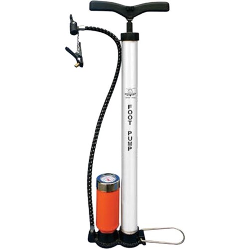 M+ ilmapumppu painemittarilla schrader - Jalkapumput ja renkaanpaikkaussarjat - 6417196616979 - 1